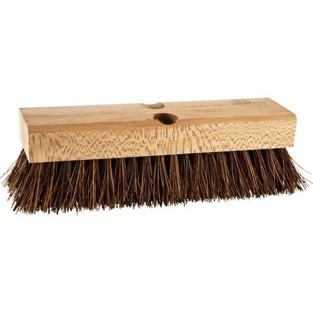 PFERD 10" Deck / Floor Scrub Brush - Palmyra Fill, 2" Trim 89514